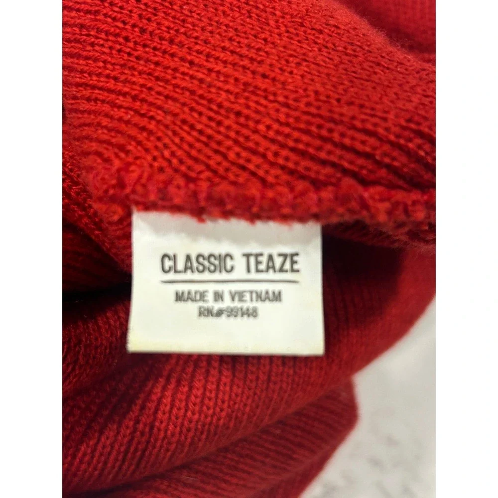 Classic Teaze Red Indiana University‎ Beanie Cap
